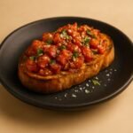 Bruschetta com Tomate e Manjericão Fresco na AirFryer