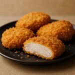 Filé de Frango Empanado Crocante na AirFryer Sem Óleo